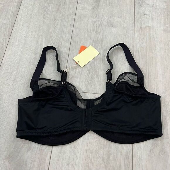Luvlette women’s black bra size 44 DDD - Picture 2 of 6